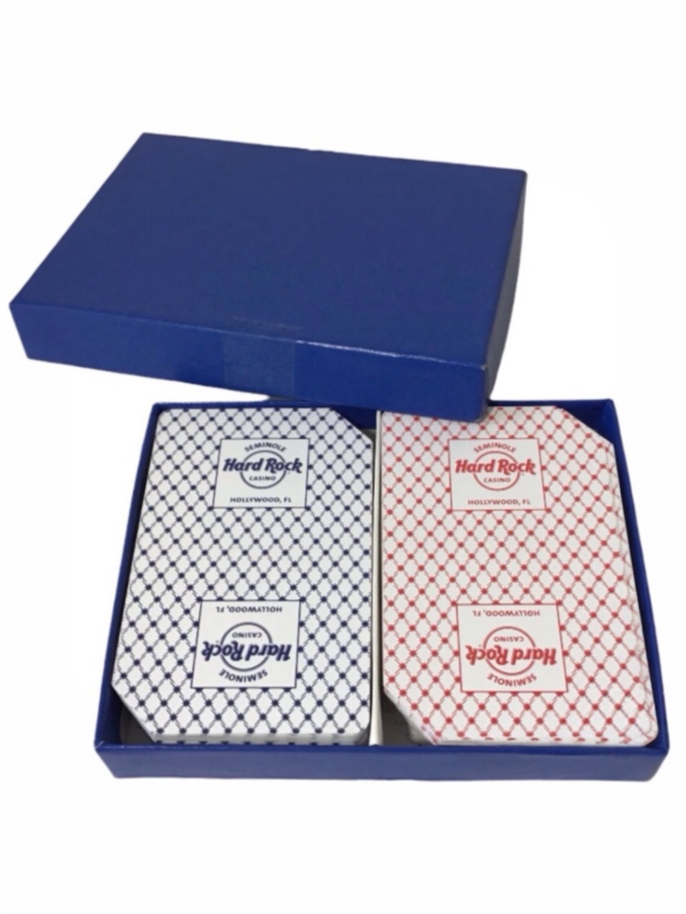 Seminole Hard Rock Casino Playing Cards Hollywood FL 2 Played Decks in Box